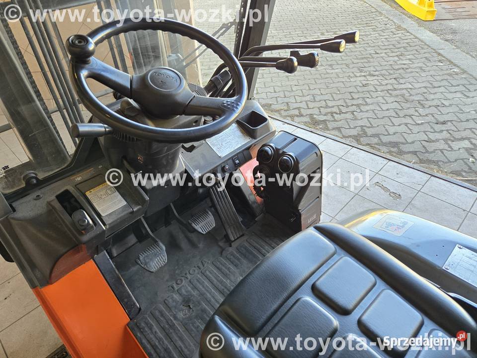 Wózek Widłowy TOYOTA 7FG15 Pozycjoner wideł śląskie Mysłowice