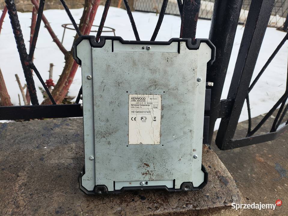 Wzmacniacz samochodowy 2 kanałowy Kenwood śląskie
