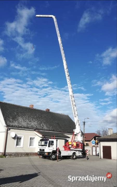 Żuraw Ciesielski dźwig dekarski Klaas K 2834 Motoryzacja