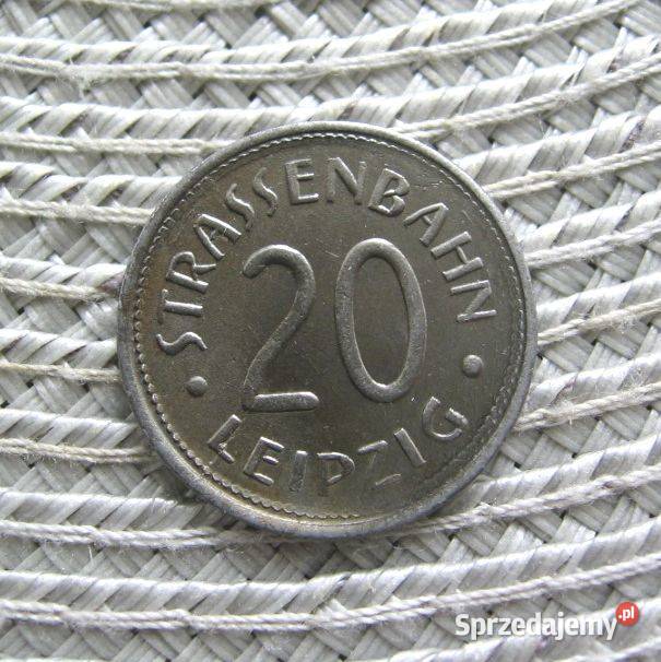 Noldgeld 20 Pfennig LIPSK na przejazdy wielkopolskie Kalisz