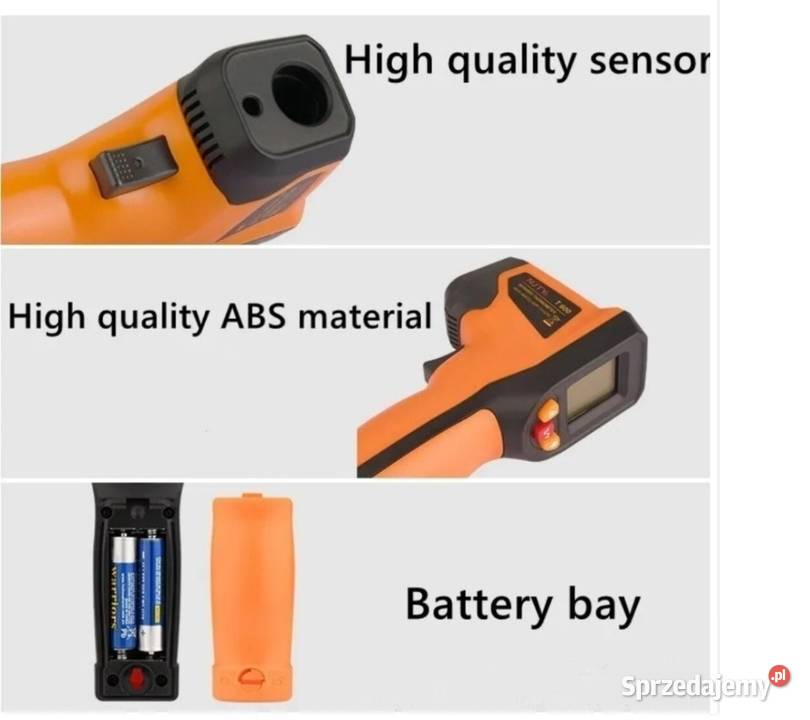 T600A PIROMETR termometr na podczerwień NOWY Pozostałe Kraków