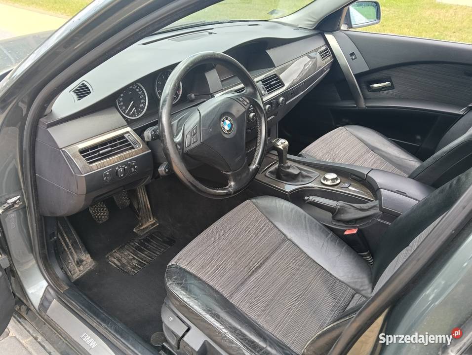 BMW E60 22 Benzyna 170 16 LAT 1 WŁAŚCICIEL Sedan / Limuzyna Słupsk