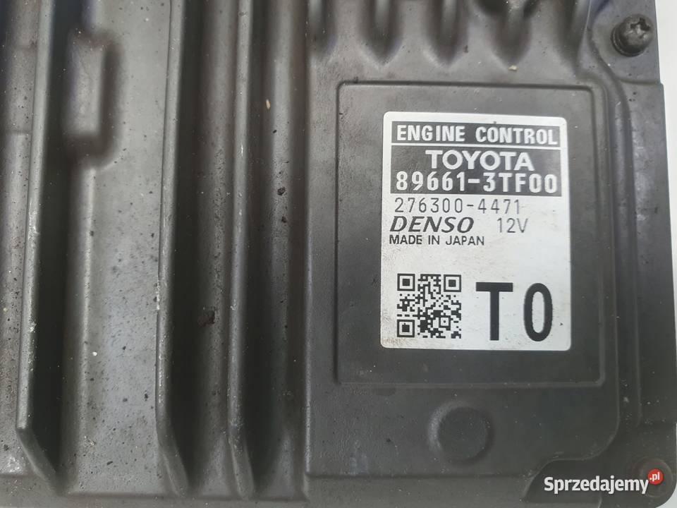 Toyota Camry III 25 HYB KOMPUTER SILNIKA Komputery Rudka