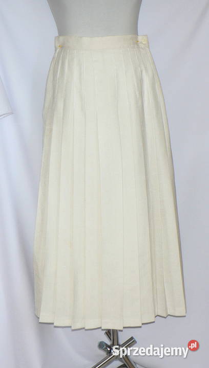 VIYELLAplisowana angielska spódniczka Rozmiar 36(S) Łódź