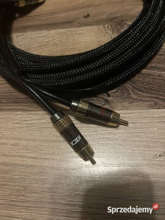 Przewód 2x RCA Kick 5m Andrychów sprzedam