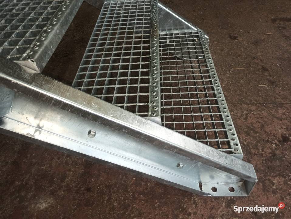 Schody metalowe ocynkowane wema wejście na 206 Elżbieta