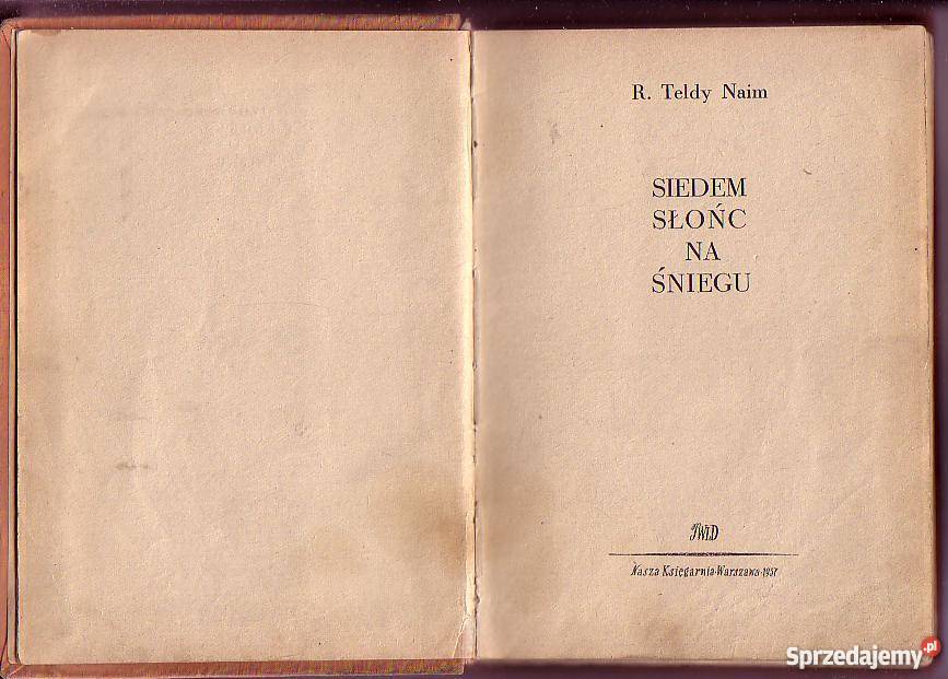 8162 SIEDEM SŁOŃC NA ŚNIEGU R TELDY NAIM