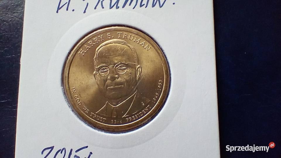 Stare monety 1 dolar 2015 Truman USA podkarpackie sprzedam