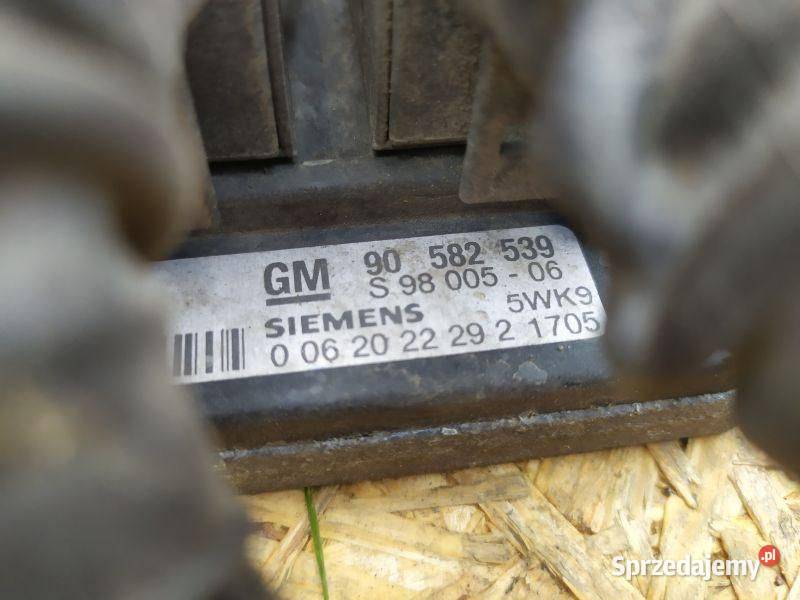 STEROWNIK SILNIKA KOMPUTER OPEL ZAFIRA A 18 Czujniki i sterowniki Gliwice