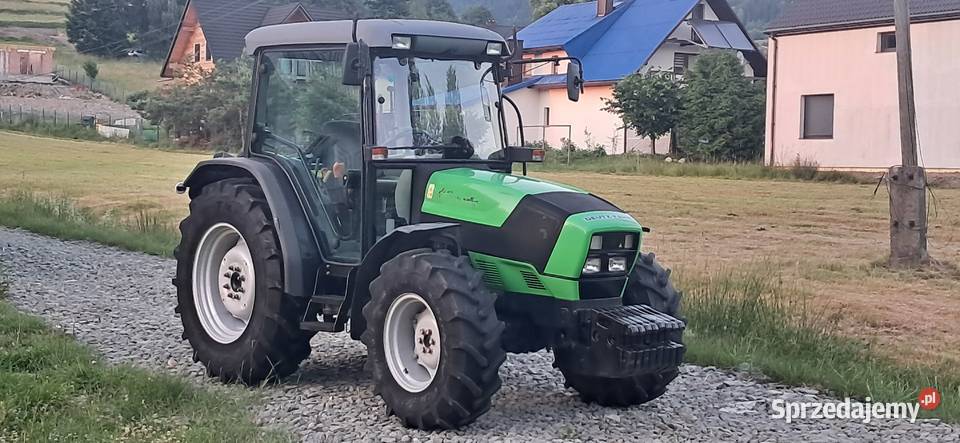Deutz fahr agroplus 310 ecoline lampo roller Deutz-Fahr Rolnictwo małopolskie Mszana Dolna