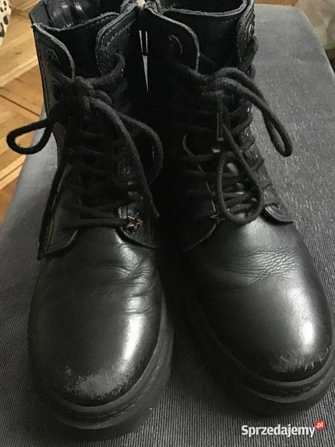 Czarne skórzane buty Lasocki Young 32 20cm Warszawa