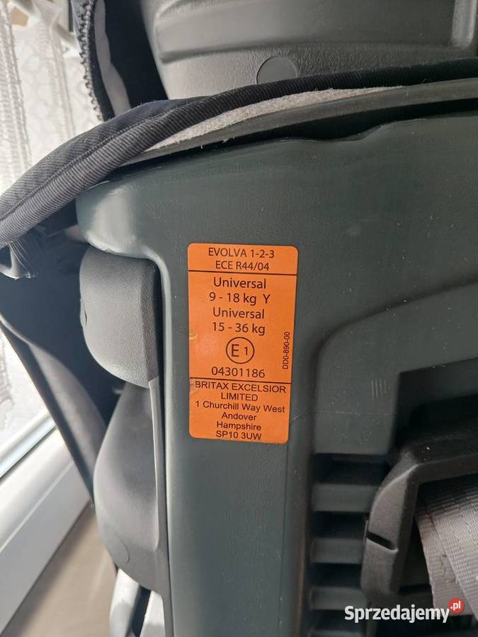 FOTELIK BRITAX ROMER EVOLVA