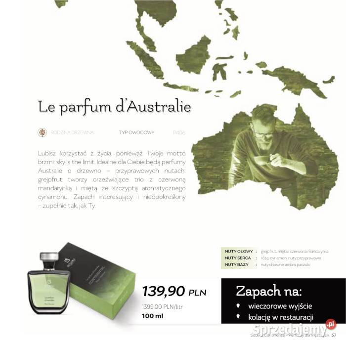 Perfumy Męskie Continental Pour Homme 100ml 30 sprzedam