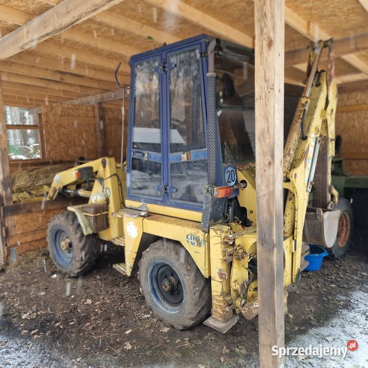 koparko ładowarka 4x4 Fiat FA40 Perkins 4t