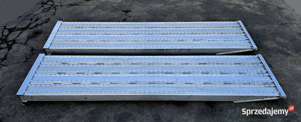 Najazdy aluminiowe 15 ton 2400x600x90mm kujawsko-pomorskie Lubanie
