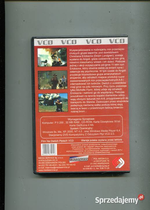 Saper Dolph Lundgren Film DVD Szczecin