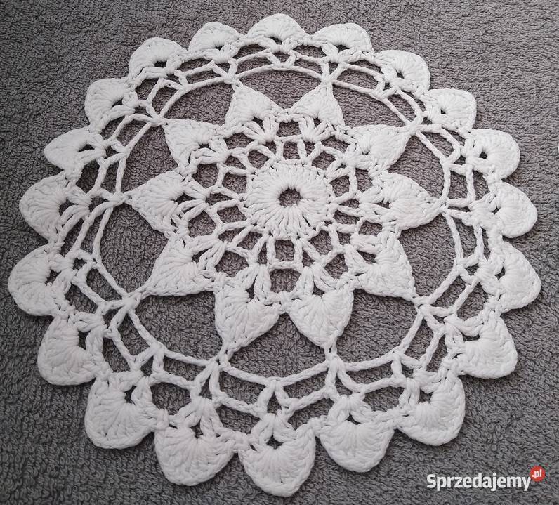 Serwetki Szydełko Crochet Rękodzieło Zestaw Gdańsk