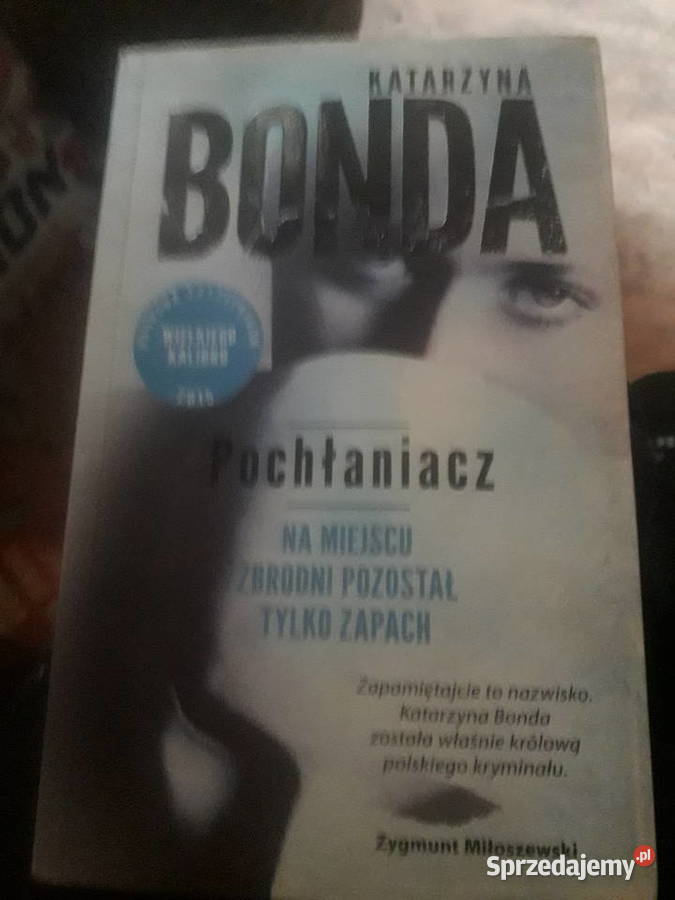 Czerwony Pająk Pochłaniacz Katarzyna Bonda thrillery, sensacyjne Warszawa