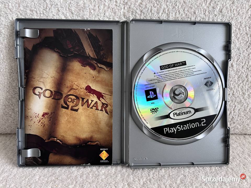 God of War na PlayStation 2 Sony Playstation 2