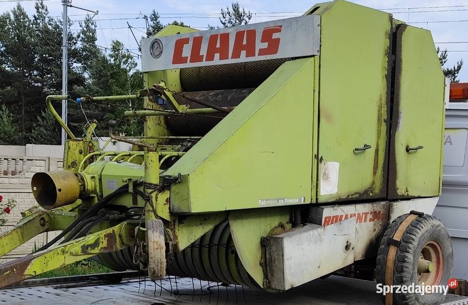 Prasa Claas Rollant 34s balot 90x120 Claas śląskie Konopiska sprzedam