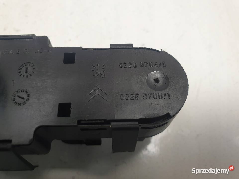 PEUGEOT 407 PANEL STEROWANIA SZYBAMI Przełącznik Rudka sprzedam