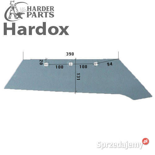 Lemiesz 16 HARDOX PK000005P części do pługa