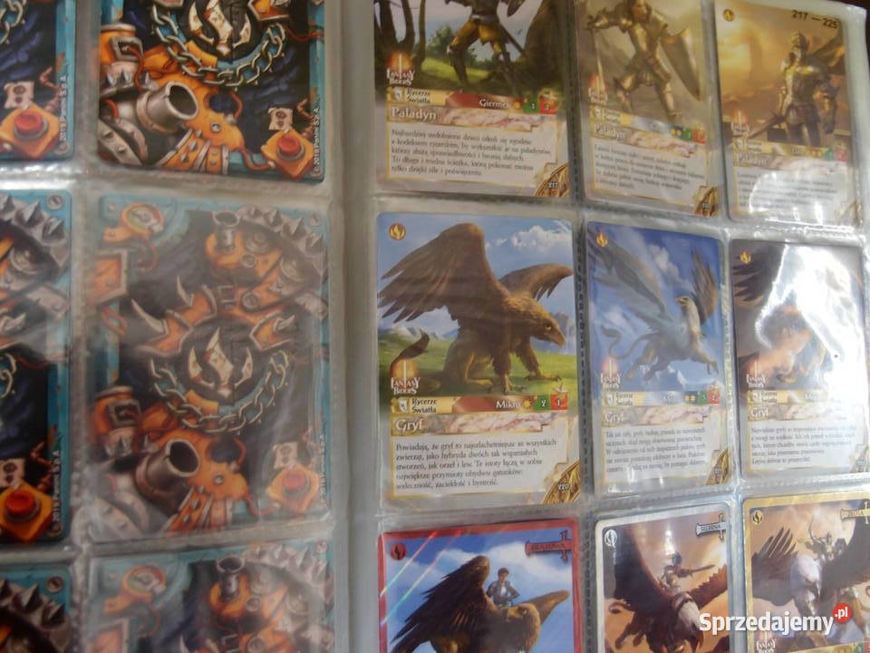Duża kolekcja Kart Fantasy Riders 336 plansza Łódź