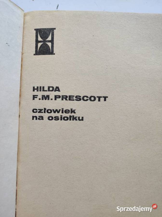 Człowiek na osiołku Hilda FMPrescott Kielce sprzedam