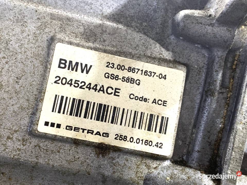 SKRZYNIA BIEGÓW MINI CLUBMAN F54 8671637 15 136 sprzedam