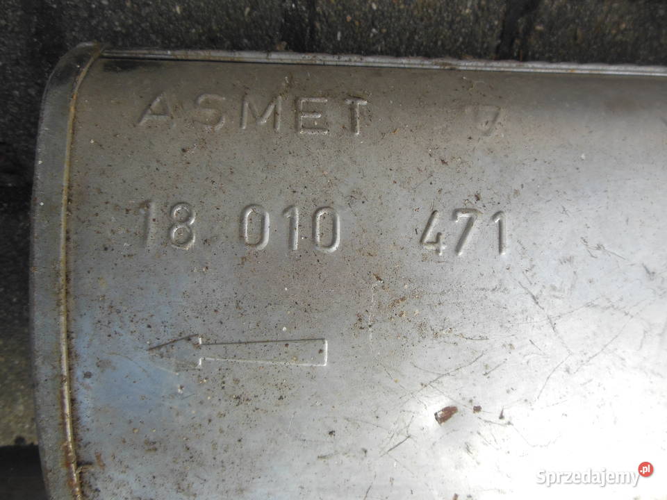 Tłumik środkowy IZAWIT 18010A 6U0253401B Tłumiki Kozy