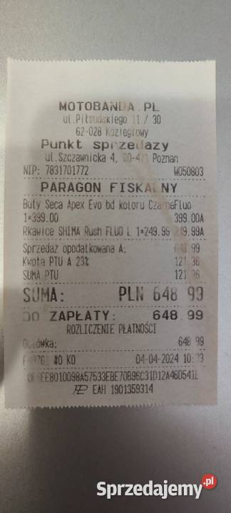 Buty motocyklowe seca róż 42