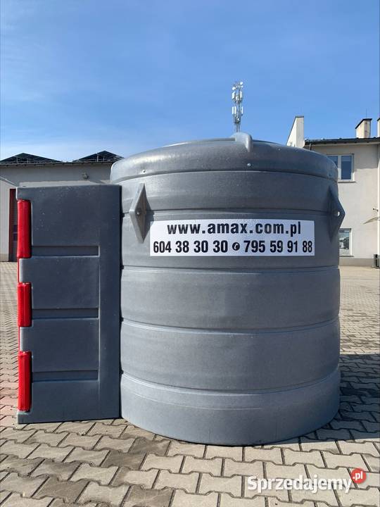 Zbiornik dwupłaszczowy na paliwo 2500 litrów Oświęcim