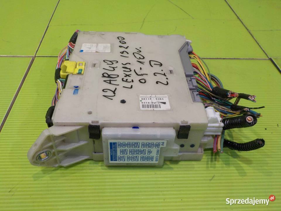 LEXUS IS 220 IS II 22 D 08r skrzynka modul BSI Skrzynki bezpieczników Suków sprzedam