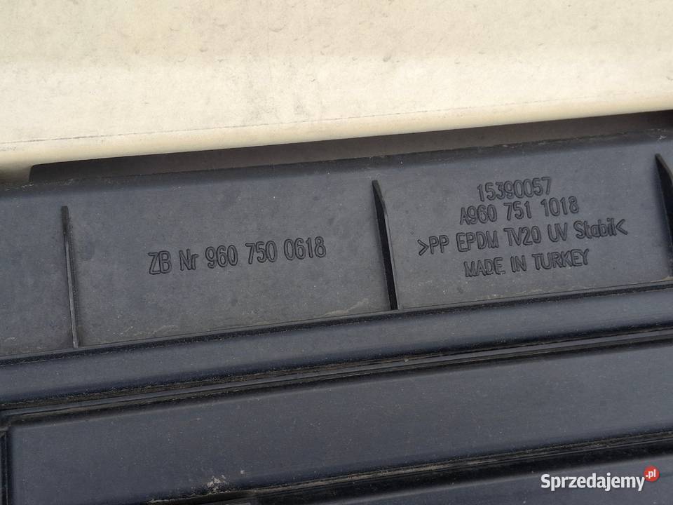 MERCEDES ACTROS MP4 L MASKA GRILL ATRAPA PRZÓD Bieleń