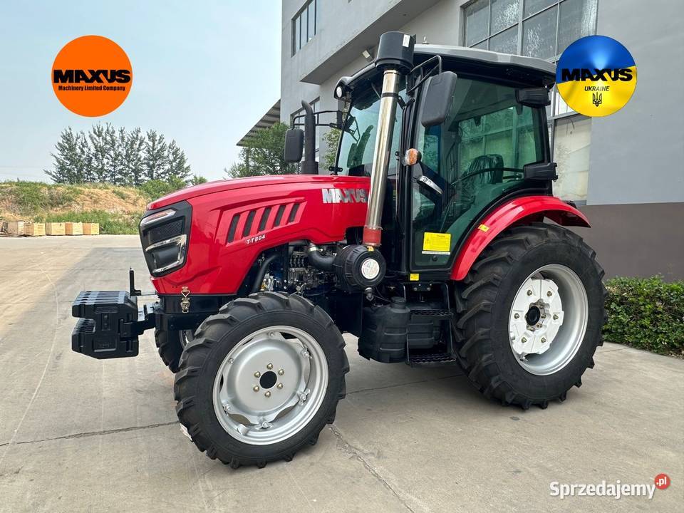 Nowy Maxus traktor ciągnik 80HP 4x4 Bosch łódzkie