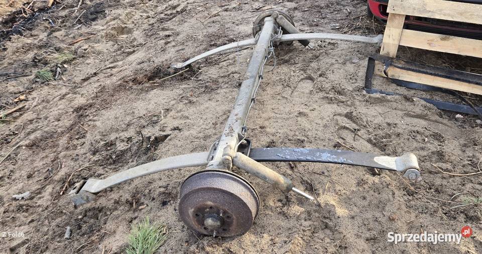 Oś resory na przyczepkę Małe Łunawy