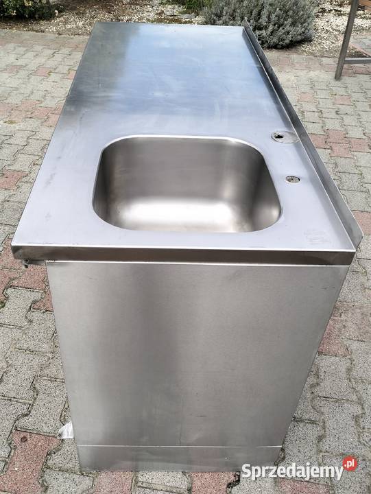 Zlew gastronomiczny zabudowany 151x65x90 Gastronomia Słupia Kapitulna