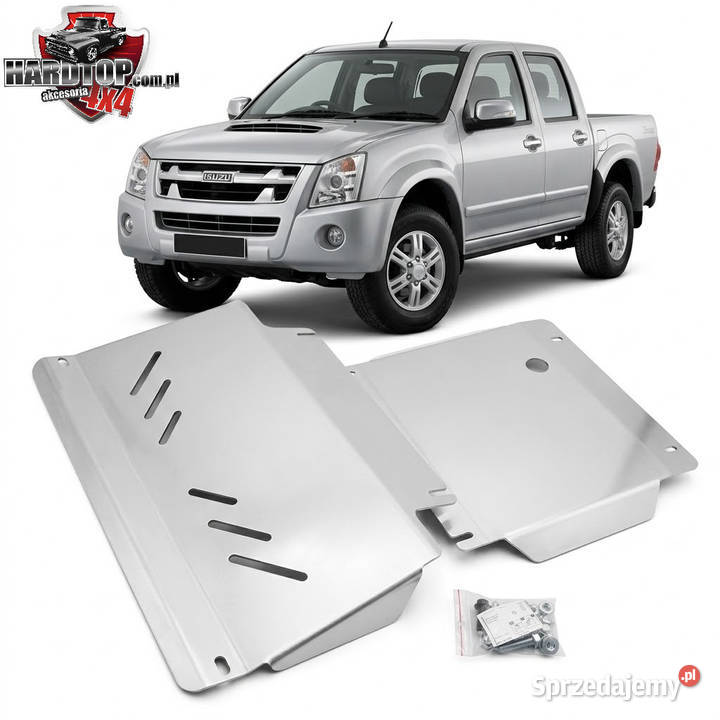 Aluminiowa 6mm Osłona Silnika Isuzu D 2006 2012 Pasłęk