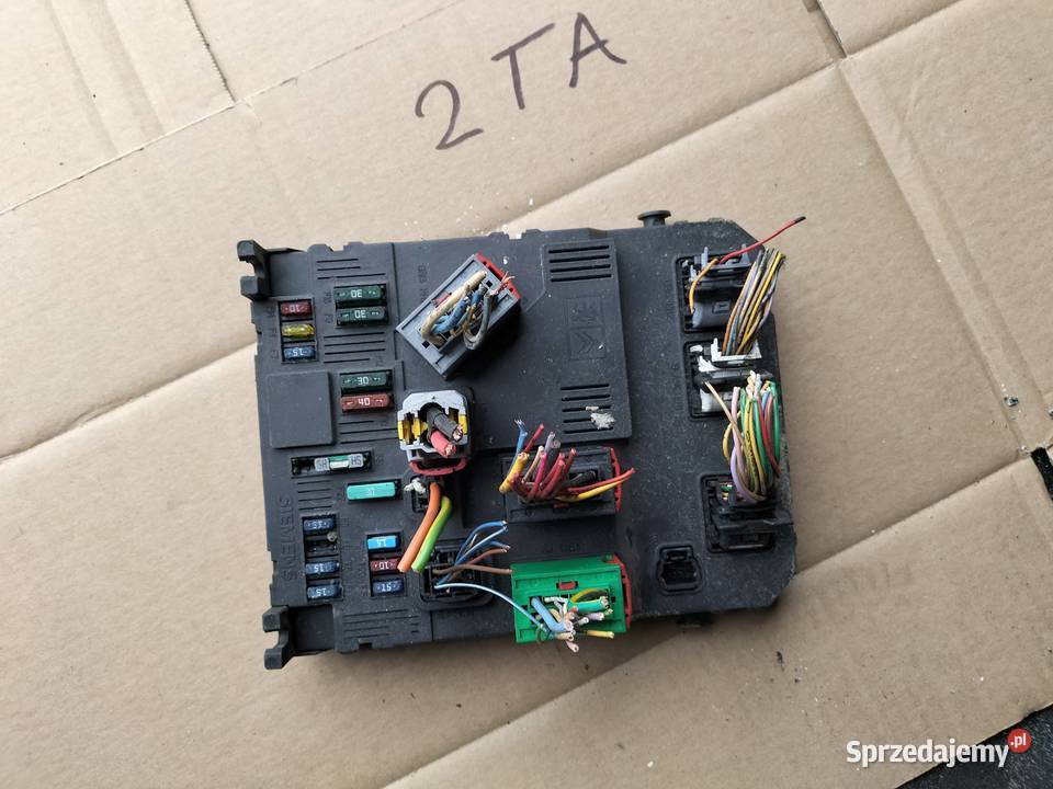 PEUGEOT 206 20 HDI skrzynka bezpieczników Układ elektryczny Kamień-Kolonia sprzedam