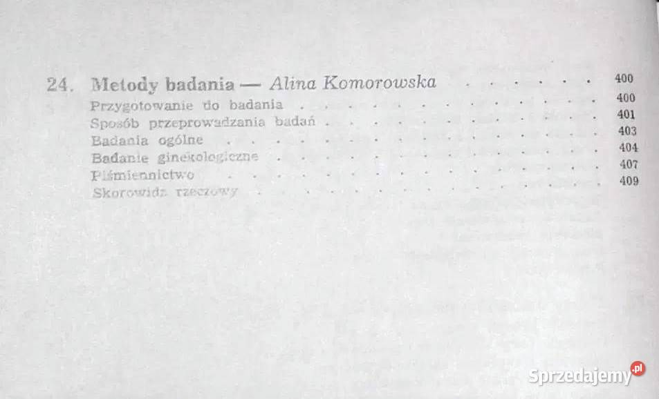 Ginekologia wieku rozwojowego Alina Komorowska