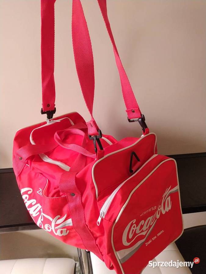 CocaCola vintage bag torba turystyczna sportowa Z zamkiem TSA  małopolskie Kraków