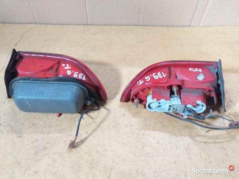 139G Alfa 156 Lampa Reflektor Lewy Tył Oryginał Włoszczowa