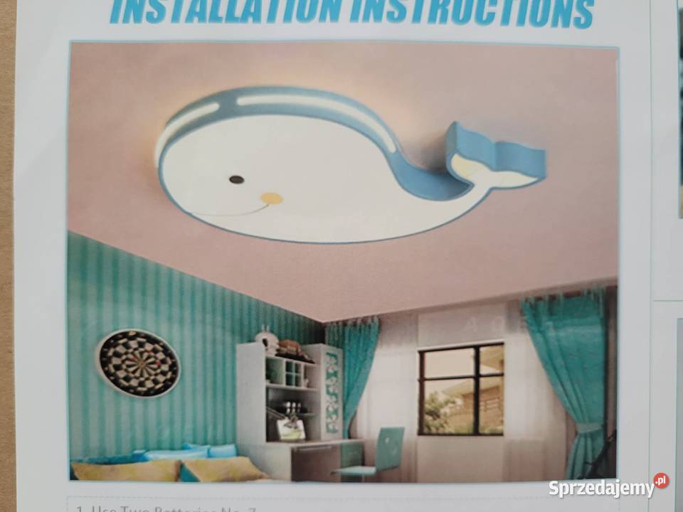 Lampka sufitowa do pokoju dziecięcego świętokrzyskie Końskie