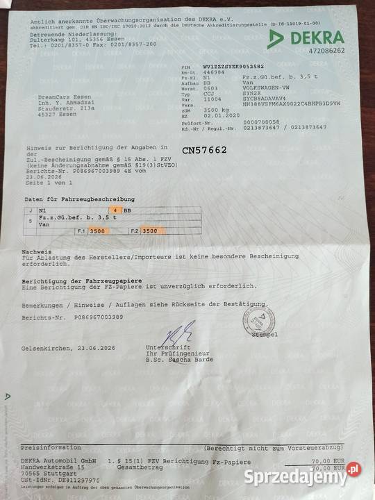 ambulans karetka nieuszkodzony Drągowina