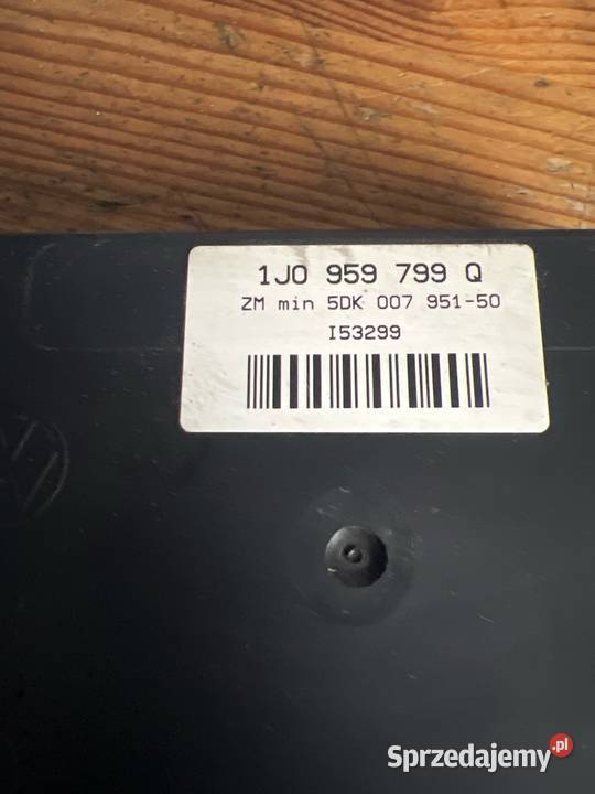 Moduł komfortu vw seat skoda 1j0959799q