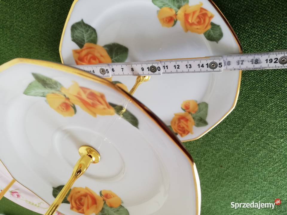 Patera w zółte róże porcelana winterling Antyki, Sztuka, Kolekcje Gorlice