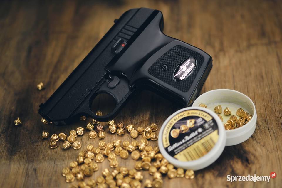 PISTOLET HUKOWY 6MM START 2 ALARMOWY ZESTAW NA Odstraszacze zwierząt Poznań