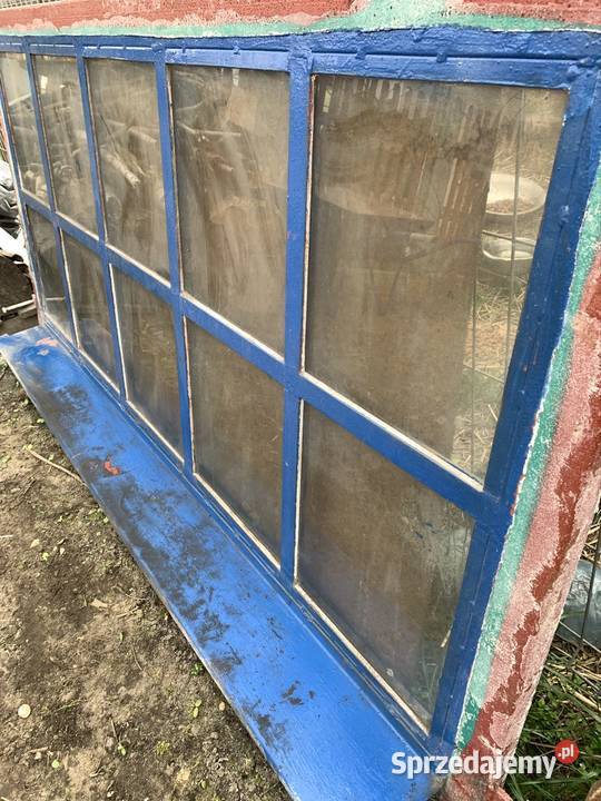 Okno warsztatowe garażowe 203 x 100 śląskie Tarnowskie Góry