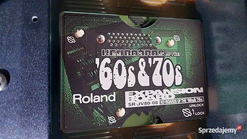 Karta Roland SRJV8008 KEYBOARDS OF THE 60s 70s Tychy