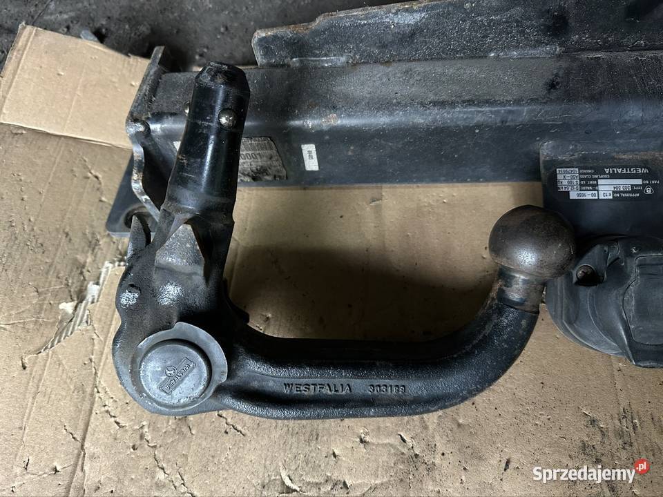 BMW X3 E83 Hak odczepiany oryginał Westfalia Holowanie